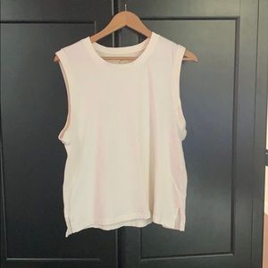 Madewell Cotton Crewneck Muscle Tank